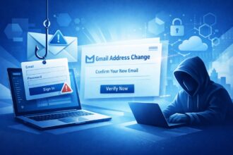 New Gmail Phishing Scam Uses Fake Address Change Alerts to Trick Users