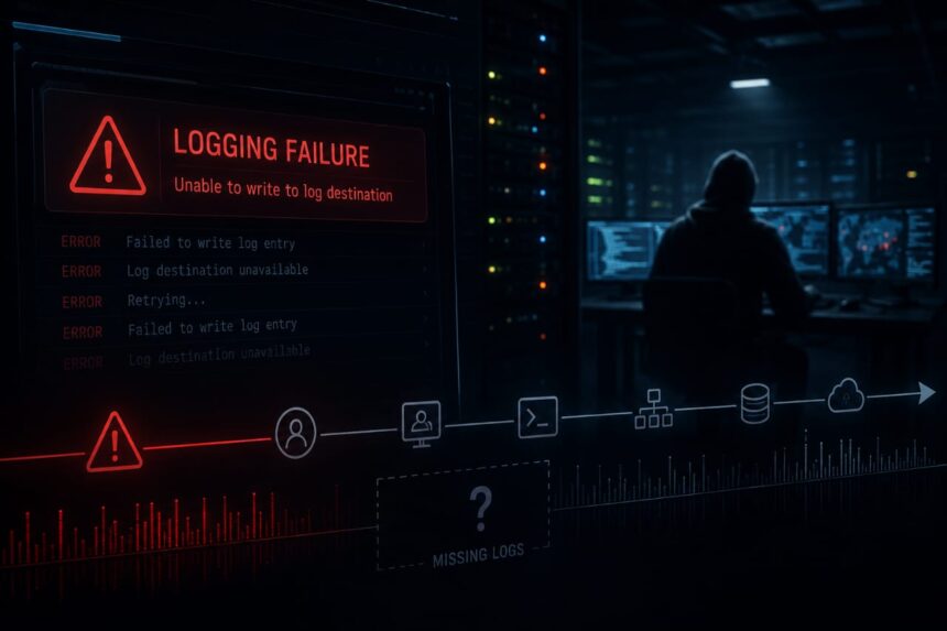 How logging Failures Enable Long-Term Intrusions