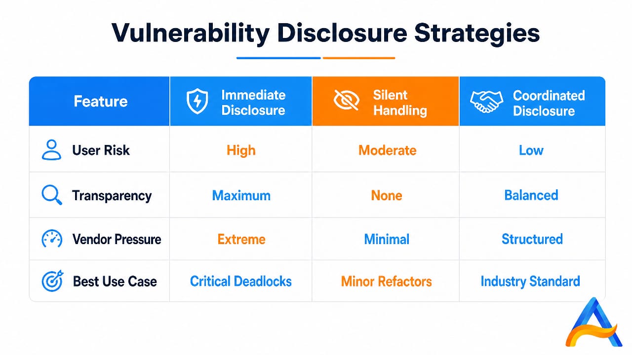 coordinated disclosure strategies