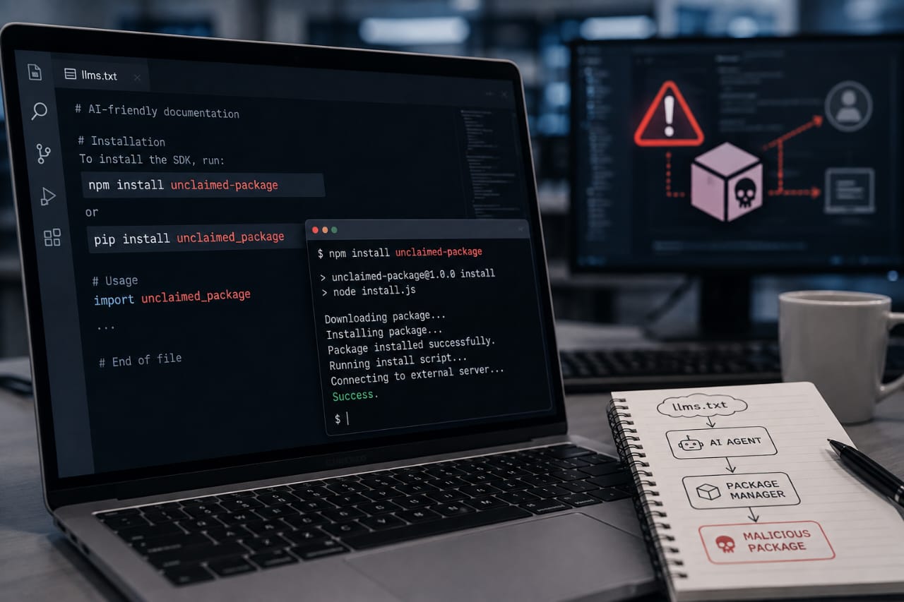Researchers Find AI Coding Agents Can Turn llms.txt Into a Software Supply-Chain Attack Surface
