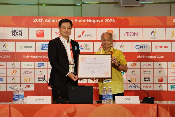 Lenovo and Olympic Council of Asia Plan AI-Powered Infrastructure for Asian Sports